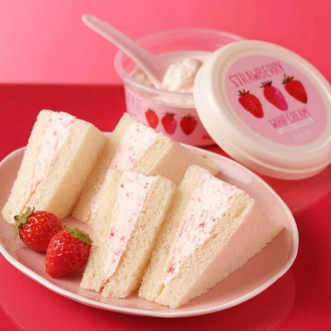 일본 칼디 딸기 휘핑 크림 스프레드, 2개, 110g