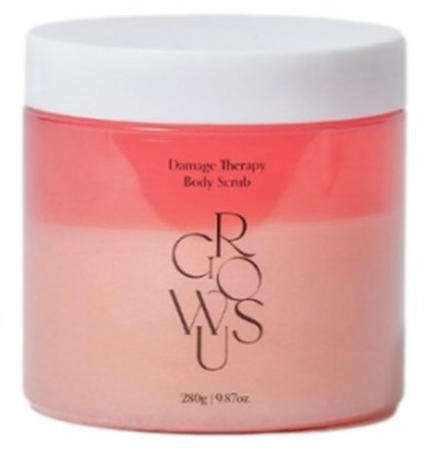 그로우어스 데미지 테라피 바디 스크럽, 280g, 1개
