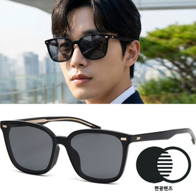 [휴고보스] 휴고 보스 선글라스 BOSS1564FSK 807M9 편광 사각 뿔테 아시안핏 남자 여자