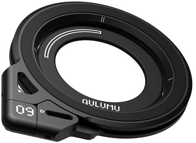 Aulumu G09 마그네틱 링 그립 | 전방향 회전 | MagSafe 호환 | 알루미늄 합금 구조 | 안정적인 양면 마그네틱 부착 | 핸들 링 폰 스탠드 포함 - 블랙