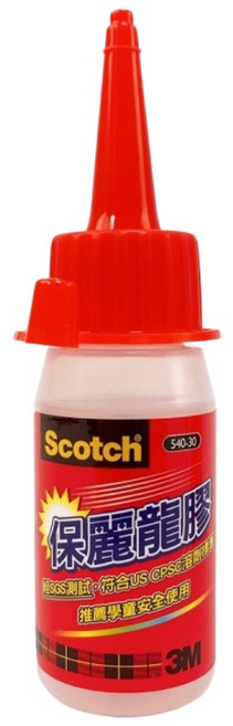 3M 保麗龍膠 30ml 透明快乾型 手工藝DIY適用, 一瓶入