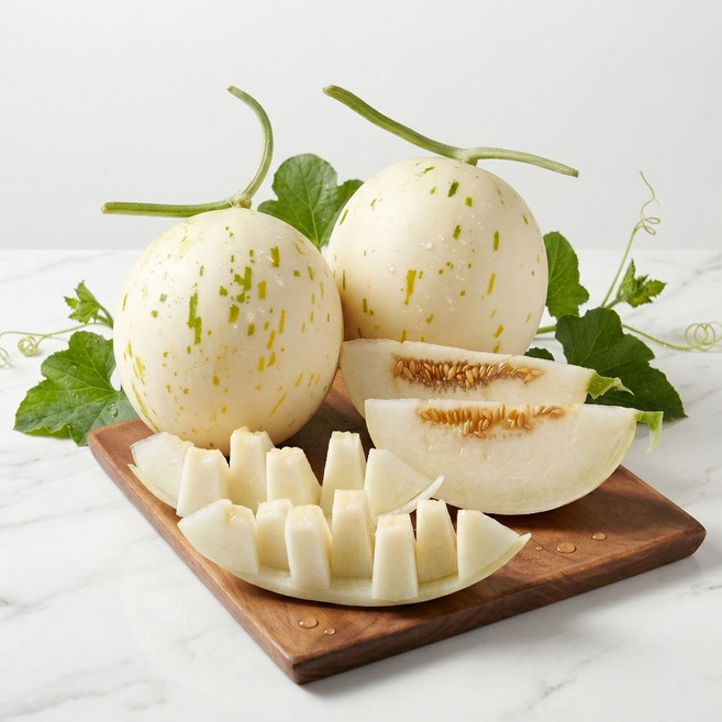 맛통령 고당도 백자멜론, 1박스, 백자멜론 2kg (2-3수)