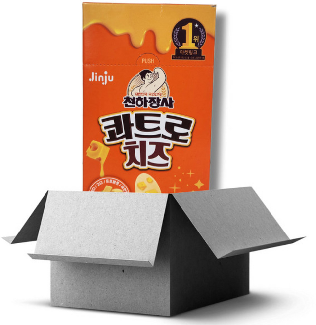 진주햄 천하장사 콰트로치즈 소시지 (x) 10곽(), 50g, 1박스