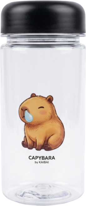 KAIBAI 국산 트라이탄 카피바라 보틀, 1개, 350ml, 컬러 물병