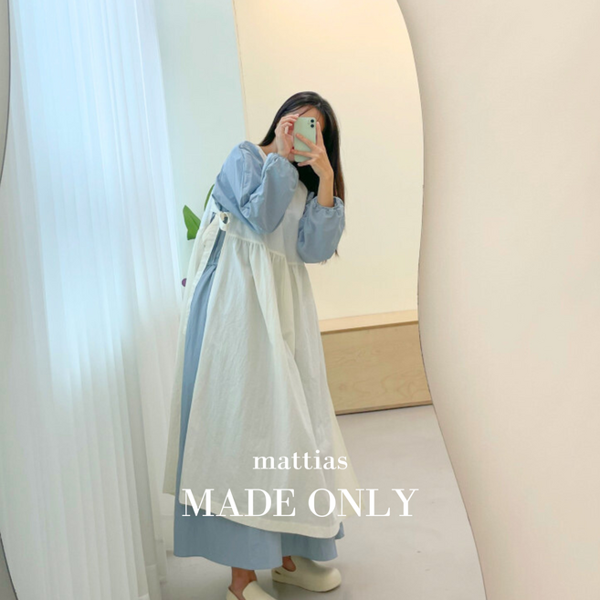 [마띠아] 애견 미용 가운 앞치마 원피스 미용사 방수 미용복 꽃집 선생님 옷 유니폼