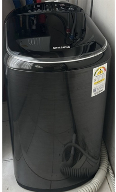 삼성전자 3kg 일반세탁기 WA30T2101BV, 블랙 케비어