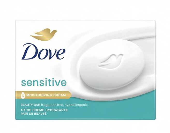 Dove 센시티브 스킨 뷰티 바 106g, 1개입