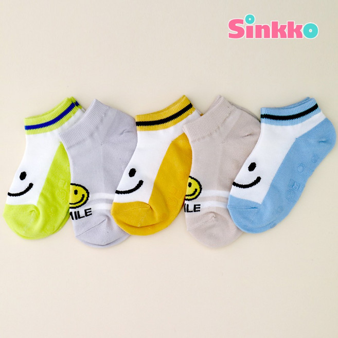 신꼬 아동양말 시루망커즈 (5켤레 세트)