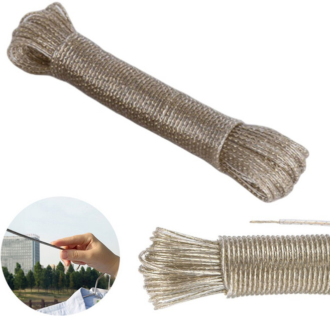 도나토르 PVC 코팅 와이어 빨래줄, 1개