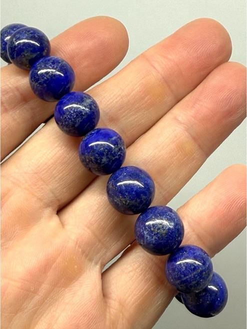 天然無優化青金石11.6mm手串, 1個