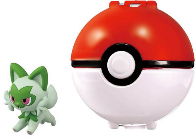 포켓몬스터 레전드 아르세우스 포켓몬 피규어 총집합, 나오하 몬스터볼 세트, 1개