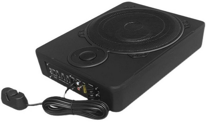 차량용우퍼스피커 바닥우퍼 시트 튜닝 서브 차량용, 듀얼 스피커, 범용, 24V 트럭 10인치 본체만 +케이블