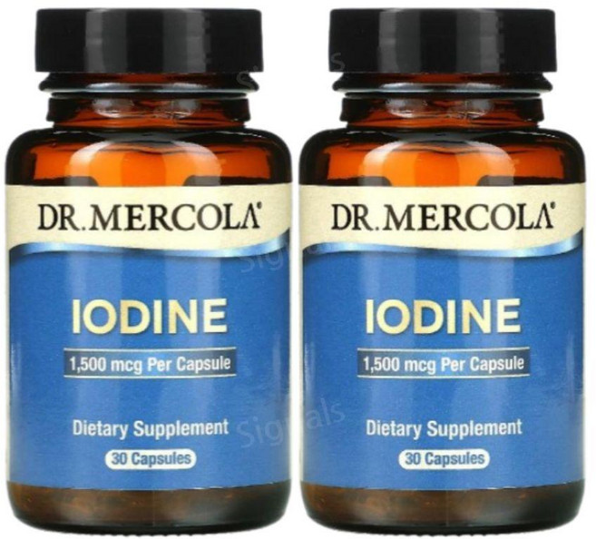 [2개] 닥터머콜라 요오드 1.5mg 30캡슐 아이오딘 iodine 요오드화 칼륨, 2개, 30정