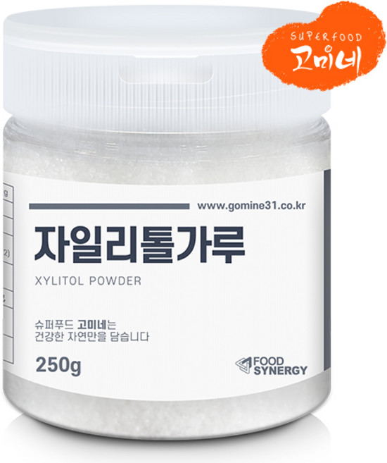 고미네 자일리톨 가루 핀란드산 100%, 250g, 1개