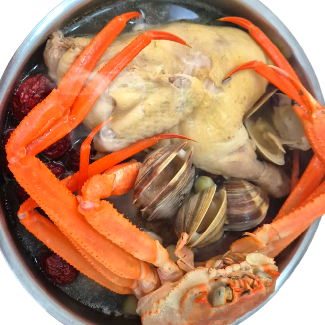 푸른마을 해물 가득 담은 보양 실속형 해신탕 보양의 끝판왕, 1세트, 1.2kg