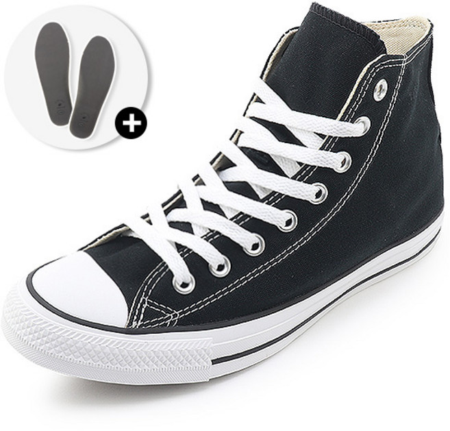 컨버스 운동화 척테일러 올스타 하이 + 비버리힐즈폴로클럽 쿠션 깔창