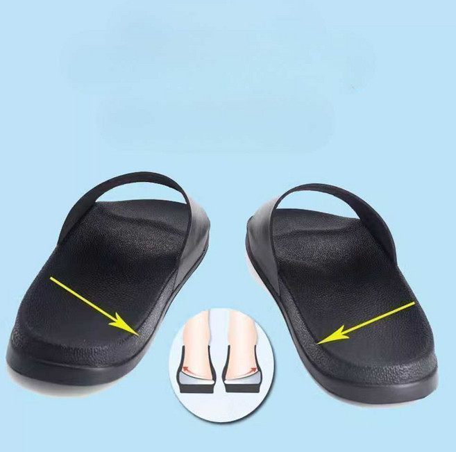 그라운드하이 오다리교정신발 체형 실내화 오자다리, 1개, 빨강 36 (35/36)