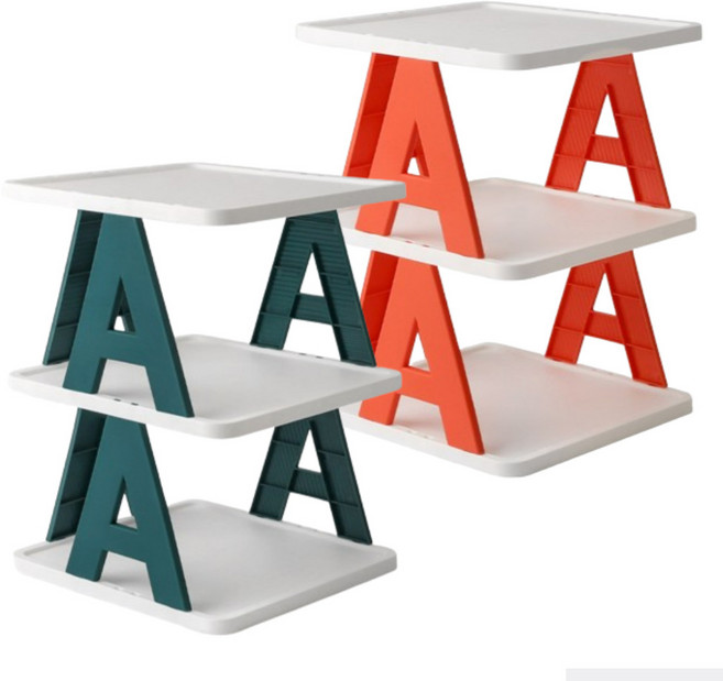 로카스갤러리 아기신발장 유아신발장 키즈슈즈렉, 3단 청록, 1개