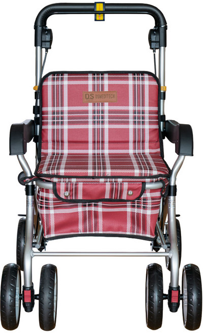 메디위 보행보조차 W-888 할머니유모차 어르신보행기, 1개