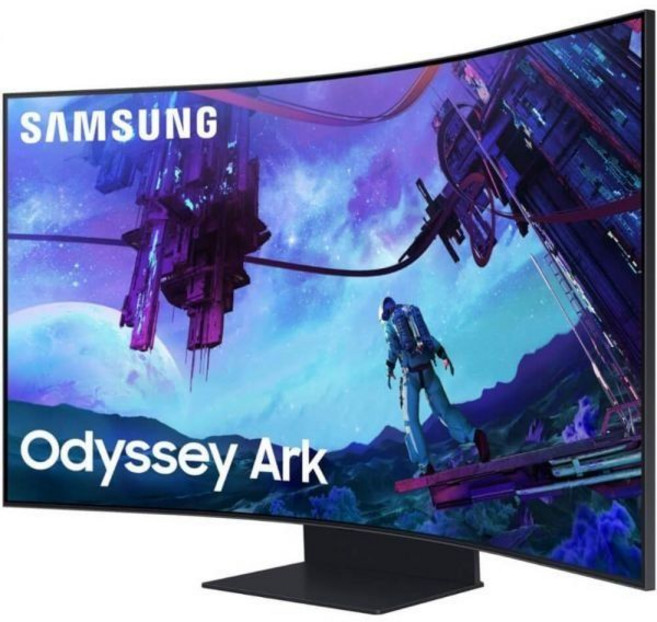 SAMSUNG 삼성 55 오디세이아크 2세대 4K UHD 1000R 커브드 게이밍 모니터 165Hz 1ms 4입력 멀티뷰 퀀텀 미니 LED AMD 프리싱크 프리미엄 프로 HDR, Ark 2nd Gen._Enhanced Multivie, 1개
