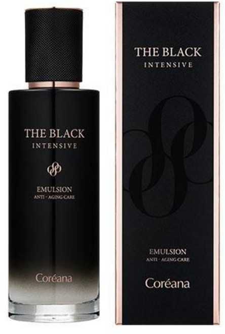[흑꿀/트러플/흑진주 함유]코리아나 더 블랙 인텐시브 에멀션, 1개, 120ml