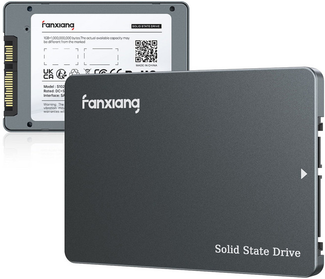 FANXIANG SSD SATA 2.5 PC 하드 드라이브용 SSD, S102Pro, 2TB