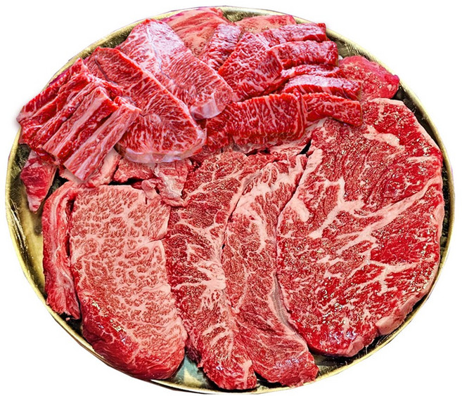 이연한우 투뿔 한우 소고기 모듬 프리미엄 세트, 1개, 800g