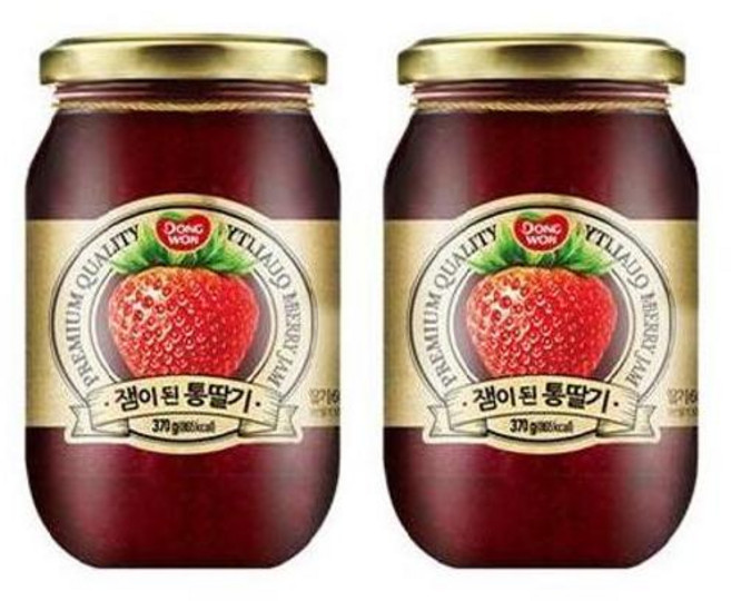 동원 잼이 된 통딸기 370g 2개 1세트, 2세트