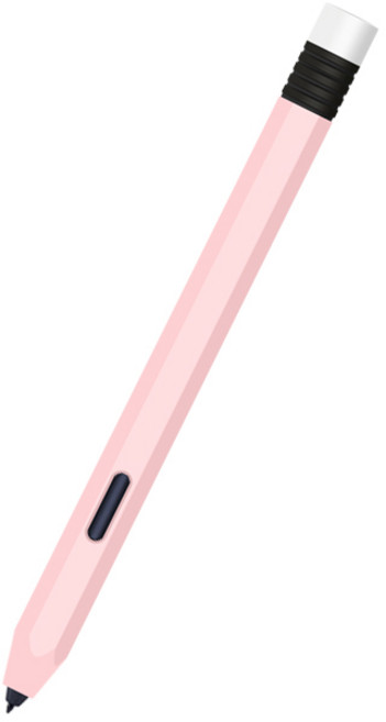 니하 갤럭시 탭 S9 / S9 플러스 / S9 울트라 / S9 FE / S9 FE 플러스 연필 케이스, 핑크 + 화이트, 1세트