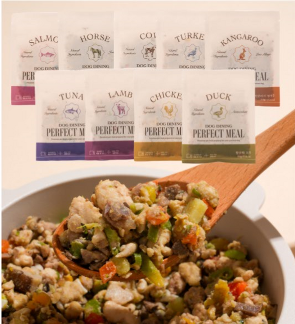 강아지 화식 도그다이닝퍼펙트밀, 50g, 6개, 소