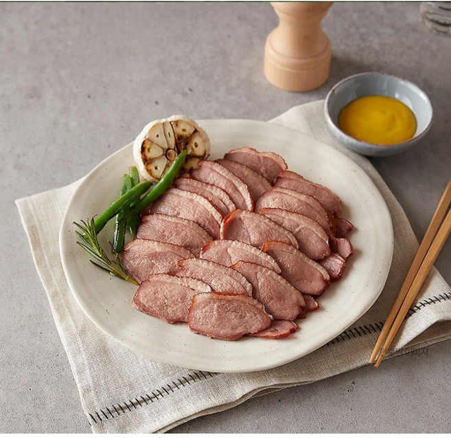 다향 훈제오리 슬라이스(냉장) 600g, 3개