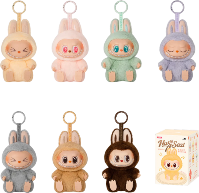 (국내배송) POPMART 팝마트 라부부 나랑놀자 시리즈 2세대 키링 인형 미개봉 랜덤박스, 1개