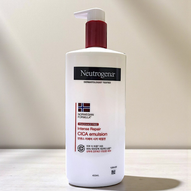 뉴트로지나 인텐스 리페어 시카 에멀젼 바디로션, 450ml, 1개