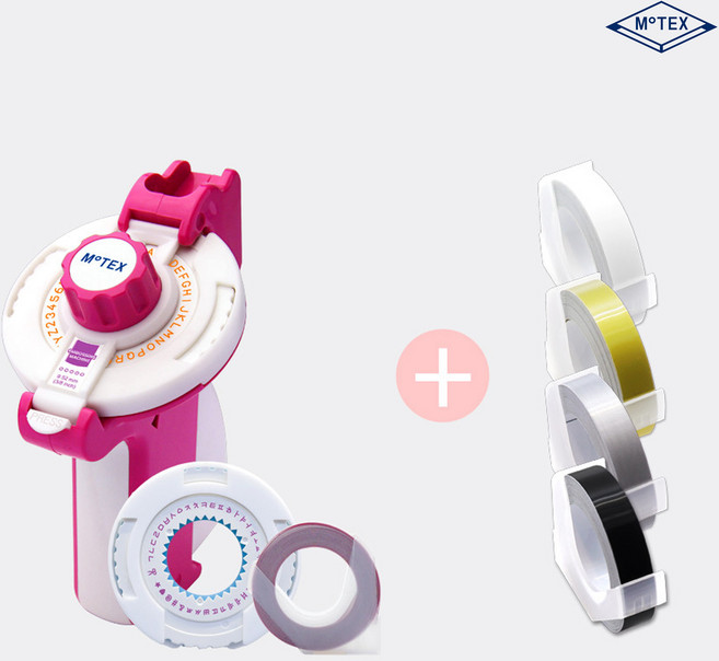 [모텍스공식몰] 라벨메이커 또각이 202 + 모노세트(리필), 202라임+모노세트