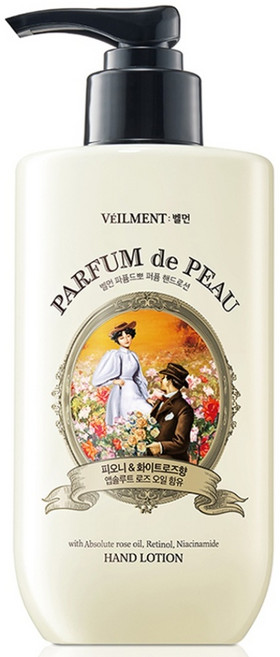 벨먼 파퓸드뽀 퍼퓸 핸드로션 피오니 앤 화이트로즈향, 300ml, 1개