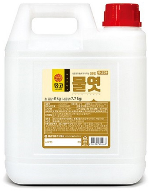 마산명산 몽고물엿 8kg, 1개