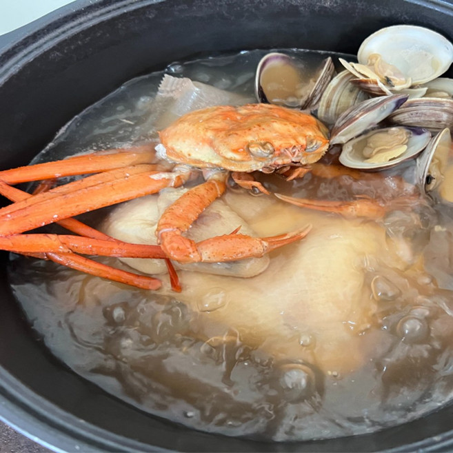 실속 해신탕 밀키트 2~3인분 해산물 보양식, 1개