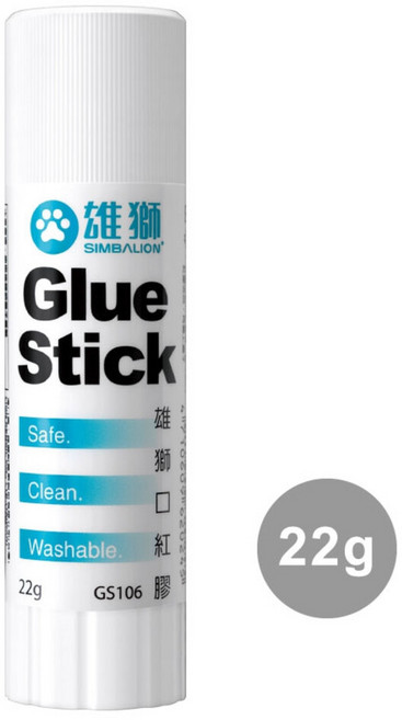 開發票 雄獅 GS-104 雄獅口紅膠 手工膠 辦公用品 美勞 剪貼 萬用膠, 1支
