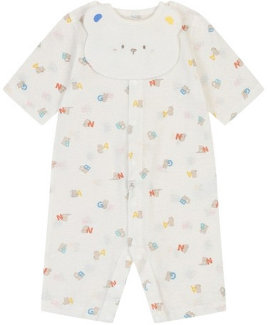 아가방 파베7부우주복(턱받이) 01T317518_YS