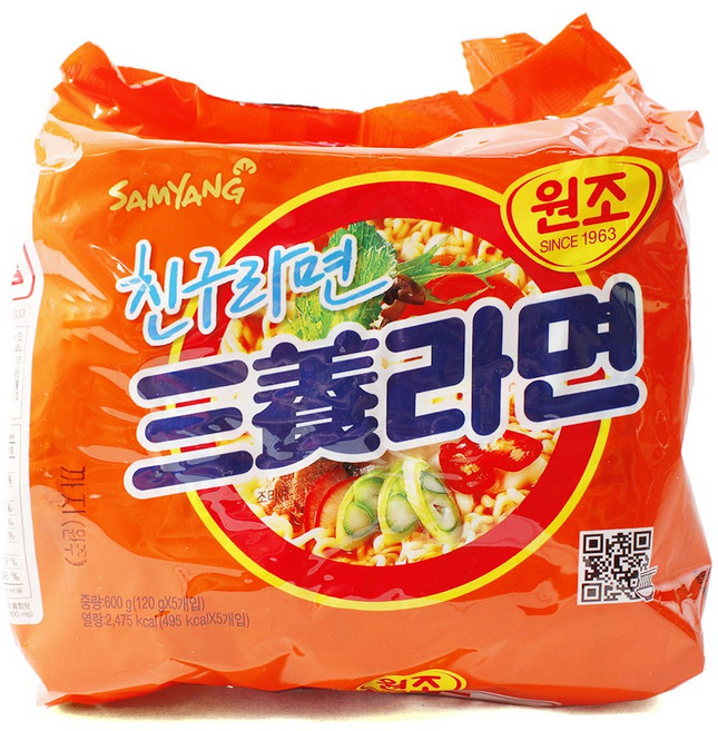삼양라면 120g*5입, 5팩