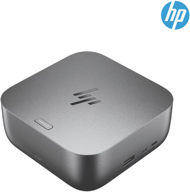 HP Thunderbolt 4 100W G6 Dock 도킹스테이션 (9X472UT), 실버, 1개
