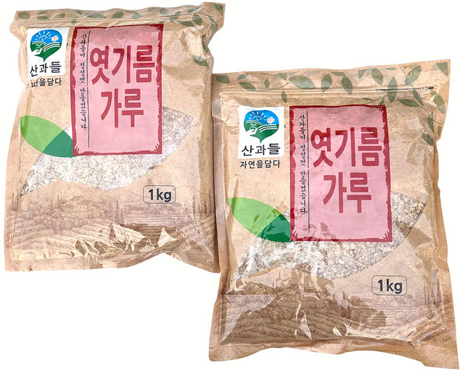 산과들 엿기름가루 혼합1kg, 2개, 1kg
