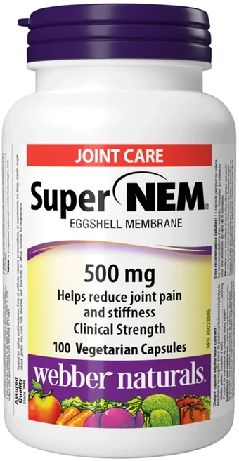 웨버내추럴스 슈퍼 NEM 조인트완화 500mg 100정 캐나다 코스트코, 1개 - 쿠팡