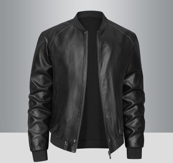 남성 가죽자켓 라이더 자켓 가을 겨울 레더 아우터 슬림핏 하이닝 가죽