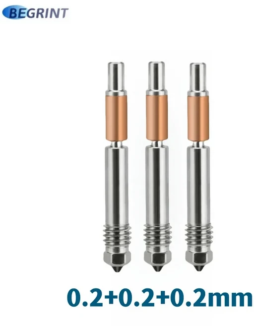 핫엔드 업그레이드 TZ E3 3.0 세라믹 가열 Ender V2 Pro VORON 2.4 용 일체형 경화 강철 노즐, 14 3PCS 0.2 Nozzle, 01 TZ E3 3.0