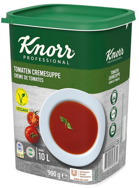 독일 크노르 Knorr Tomato Cream Soup 강렬한 토마토 맛 크림 수프 소스 분말 시즈닝, 900g, 5개