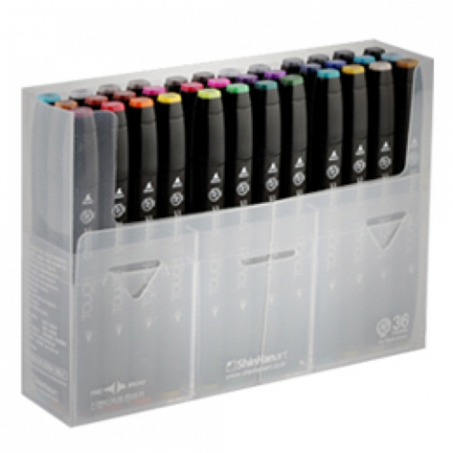 신한 뉴터치트윈마카 36색, 상세페이지 참조, 1개