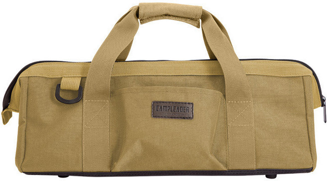 지티알 캠핑 팩가방 멀티 툴백 단조팩가방, 브라운, 브라운, 1개