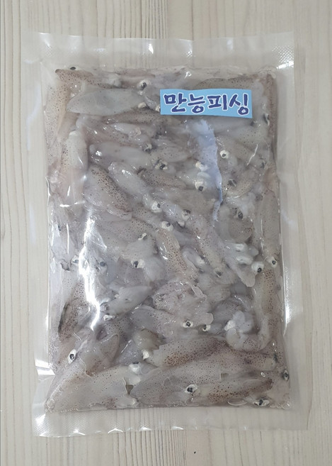 낚시용 꼴뚜기 호래기 미끼 봄 여름 가을 광어 참돔 갑오징어 우럭 갈치 낚시, 꼴뚜기 호래기400g 소 5cm, 1개