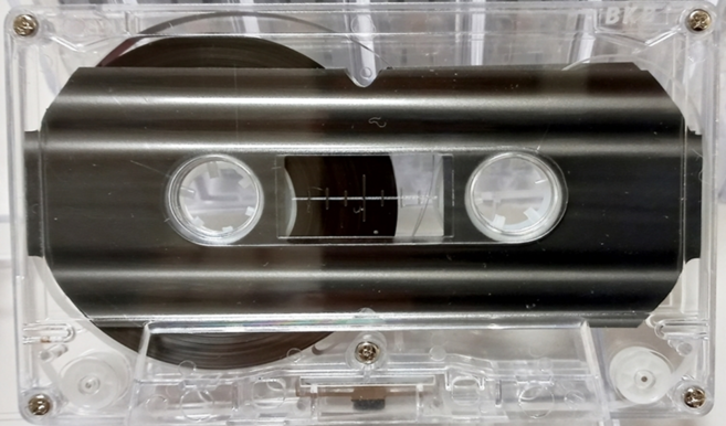 오디오 테이프 60분 카세트 공테이프 60분 5개 투명 무라벨